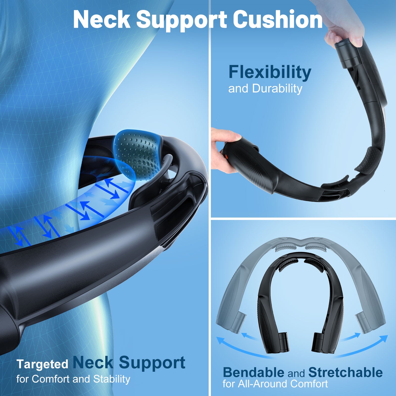 AI Portable Neck Fan